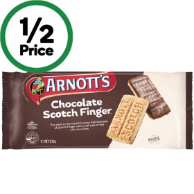 Arnotts-Chocolate-Scotch-Finger-Biscuits-250g on sale