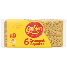 Golden+Crumpet+Squares+425g+Pk+6