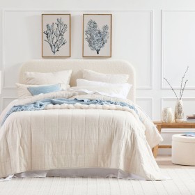 Washed+Linen+Coverlet+Set+by+M.U.S.E.