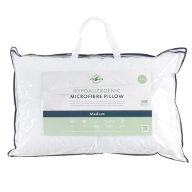 Hypoallergenic+Microfibre+Medium+Pillow+by+Greenfirst%26reg%3B