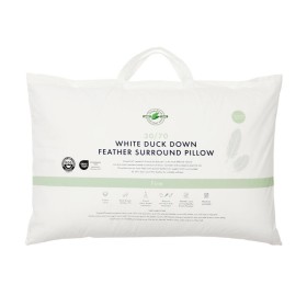 30%2F70+Duck+Down+Feather+Surround+Firm+Pillow+by+Greenfirst%26reg%3B