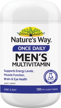 Natures-Way-Once-Daily-Mens-Multivitamin-120-Tablets on sale