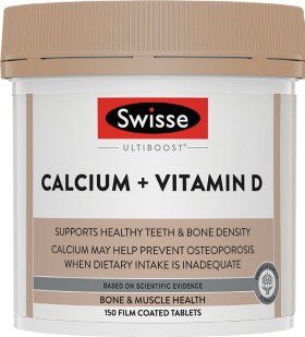 Swisse-Ultiboost-Calcium-Vitamin-D-150-Tablets on sale