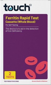 TouchBio-Ferritin-Rapid-Test-2-Pack on sale