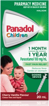 Panadol-Children-1-Month-1-Year-20mL on sale