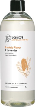 Bosistos-Natives-Liquid-Hand-Wash-Refill-1L-Banksia-Flower-Lavender on sale