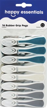 Happy-Essentials-Rubber-Grip-Pegs-16-Pack on sale