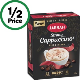 Jarrah-Coffee-Sachets-Pk-10-or-Coffee-Tins-250g on sale