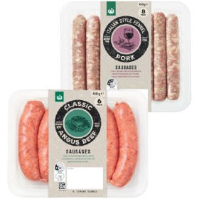 Woolworths+Premium+Butcher+Style+Sausage+Varieties+450-500g