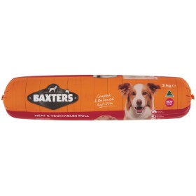 Baxters+Fresh+Dog+Food+Roll+3+kg