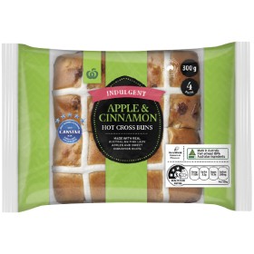 Woolworths+Indulgent+Apple+%26amp%3B+Cinnamon+Hot+Cross+Buns+Pk+4