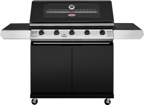 BeefEater+1200+Series+Black+5+Burner+BBQ+%26amp%3B+Trolley