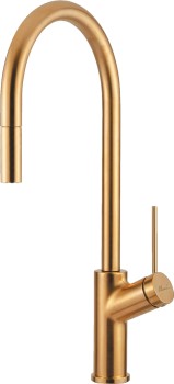 Oliveri+Vilo+Gold+Pull-Out+Mixer+Tap