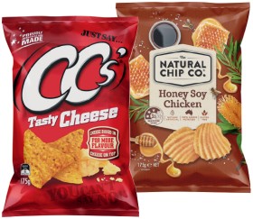 The+Natural+Chip+Co.+Chips+150-175g+or+CC%26rsquo%3Bs+Corn+Chips+175g+Selected+Varieties