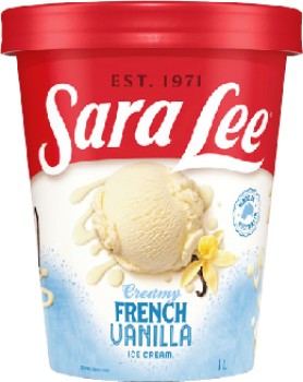 Sara+Lee+Original+Ice+Cream+1+Litre+or+Luxury+Ice+Cream+475mL+Selected+Varieties