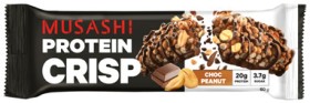 Musashi+Protein+Crisp+60g+Selected+Varieties