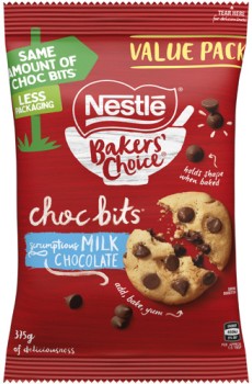 Nestl%26eacute%3B+Bakers%26rsquo%3B+Choice+Milk+Choc+Bits+Value+Pack+375g