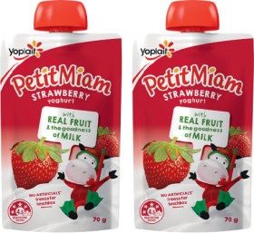 Yoplait+Petit+Miam+Squeezie+Yoghurt+70g+Selected+Varieties