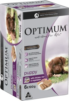 Optimum+Wet+Dog+Food+6x100g+Selected+Varieties