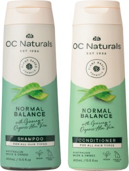 OC+Naturals+Shampoo+or+Conditioner+400mL+Selected+Varieties