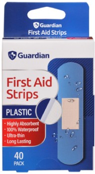 Guardian+Waterproof+First+Aid+Strips+40+Pack