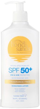 Bondi+Sands+Sunscreen+Lotion+Fragrance+Free+SPF+50%2B+500mL