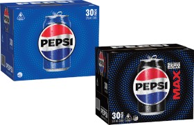 Pepsi+or+Pepsi+Max+Soft+Drink+30x375mL