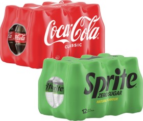 Coca-Cola%2C+Fanta+or+Sprite+Soft+Drink+12x300mL