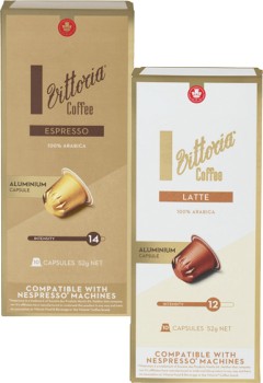 Vittoria+Nespresso+Compatible+Coffee+Capsules+10+Pack