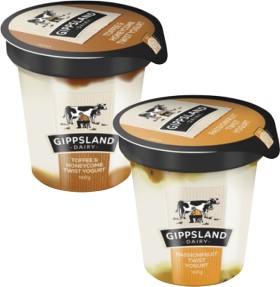 Gippsland+Dairy+Twist+Yogurt+160g