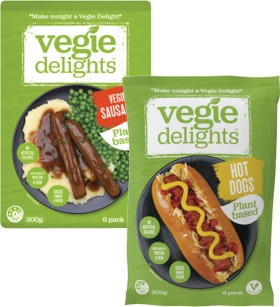 Vegie+Delights+Plant+Based+Sausages+300g