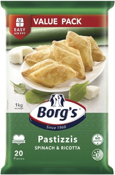 Borg%26rsquo%3Bs+Spinach+%26amp%3B+Ricotta+Pastizzis+1kg