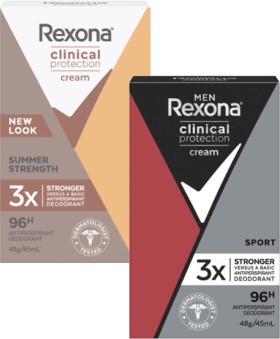 Rexona+Clinical+Protection+Antiperspirant+Deodorant+45mL