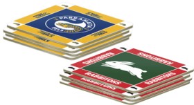 NRL+Coaster+4+Pack