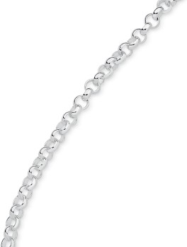 Sterling-Silver-19cm-Belcher-Bracelet on sale