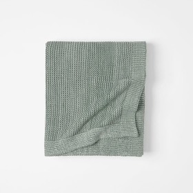 Moss-Throw-Green on sale