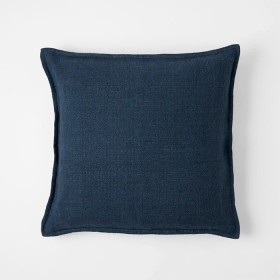 Sorano-Linen-Blend-Cushion-Ink on sale