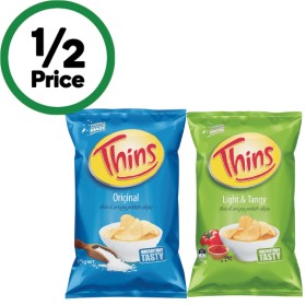 Thins-Potato-Chips-150-175g on sale