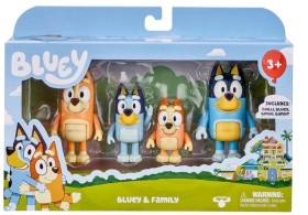 Bluey+Assorted+4+Pack+Figures