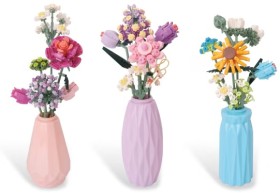 Mini-Blocks-Flower-Series-Flower-Vase-Set-Assorted on sale