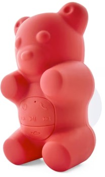 Splash+Proof+Speaker+Bear+-+Red