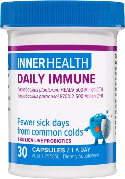 Inner+Health+Daily+Immune+Probiotic+30+Capsules