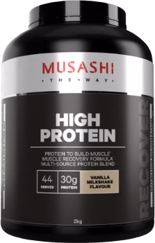 Musashi-High-Protein-Vanilla-Milkshake-2kg on sale