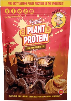 Macro-Mike-Peanut-Plant-Protein-Choc-Peanut-Butter-Cup-1kg on sale