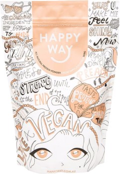 Happy-Way-Pea-Protein-Powder-Vanilla-500g on sale