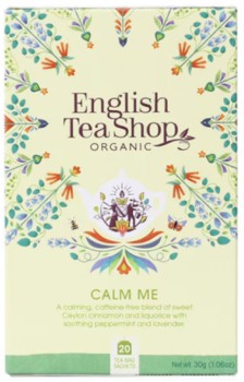 English-Tea-Shop-Organic-Wellness-Tea-Calm-Me-20-Teabags on sale