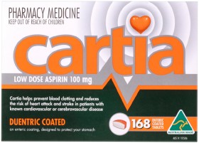 Cartia+Low+Dose+Aspirin+168+Tablets