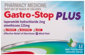 Gastro-Stop+Plus+Mint+Flavoured+12+Chewable+Tablets