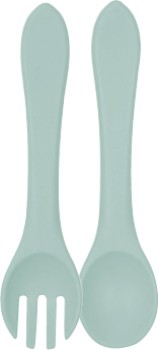 Guardian+Silicone+Fork+%26amp%3B+Spoon+Set+-+Seafoam