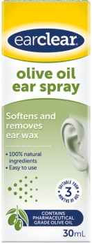 EarClear-Olive-Oil-Ear-Spray-30mL on sale